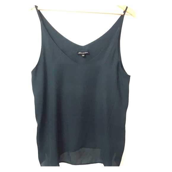 Tops - Forest Green Tank Top